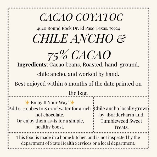 Chili Ancho Chocolate
