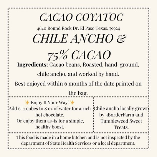 Chili Ancho Chocolate